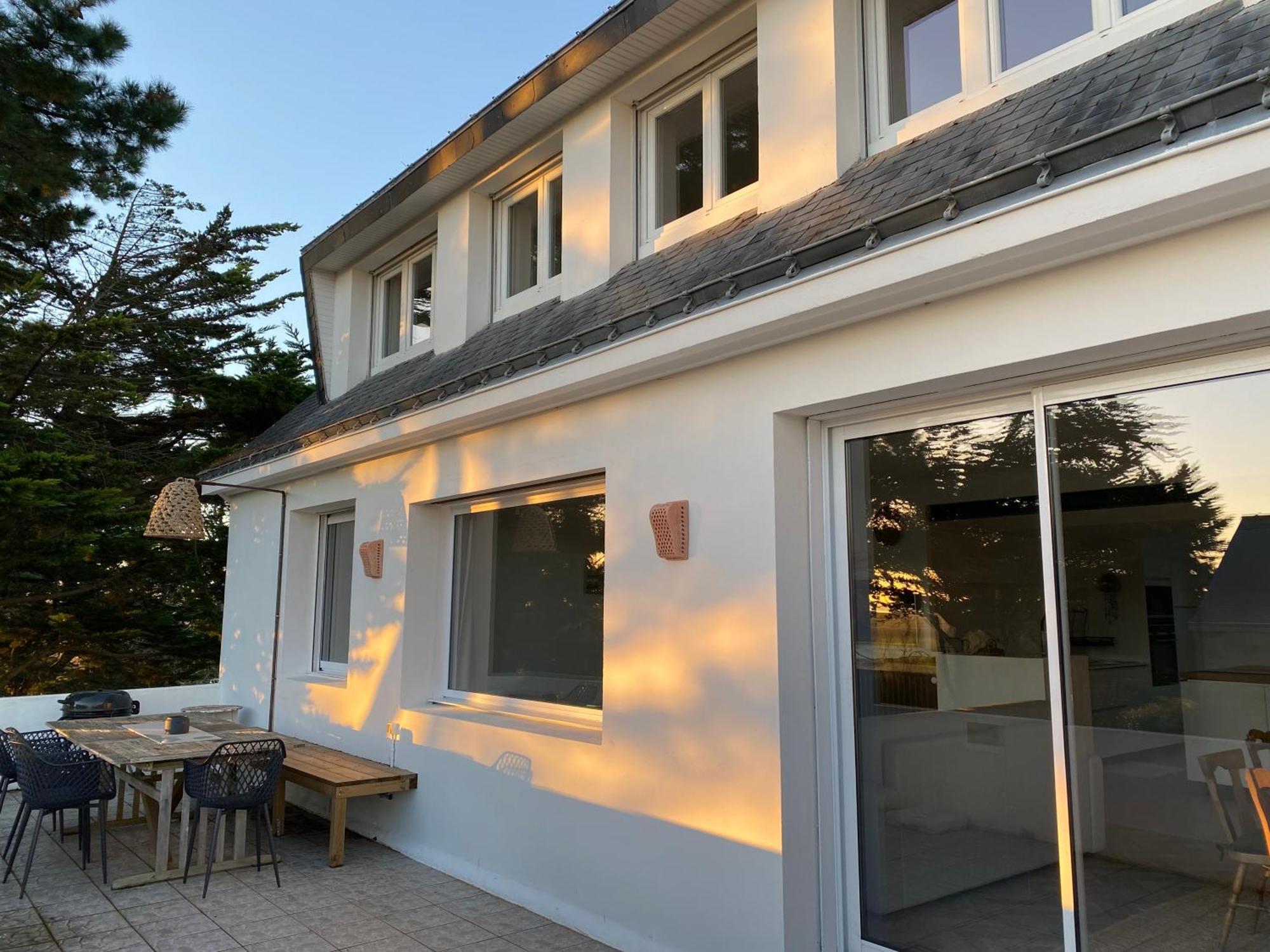 Villa Vieilles Vignes Vue Mer Billiers 外观 照片