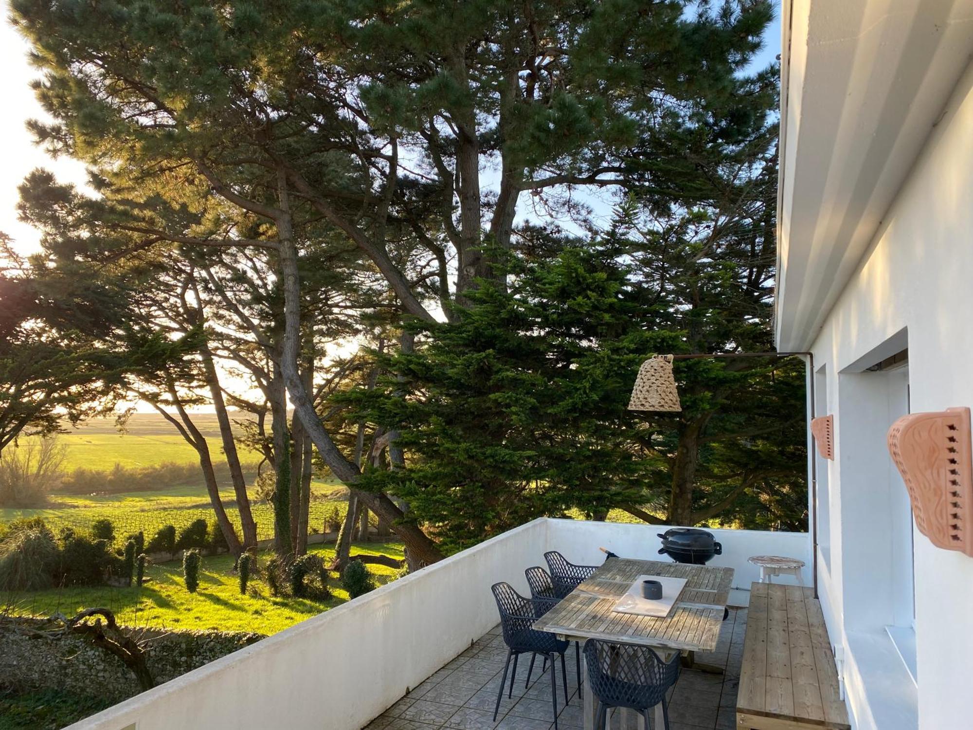 Villa Vieilles Vignes Vue Mer Billiers 外观 照片