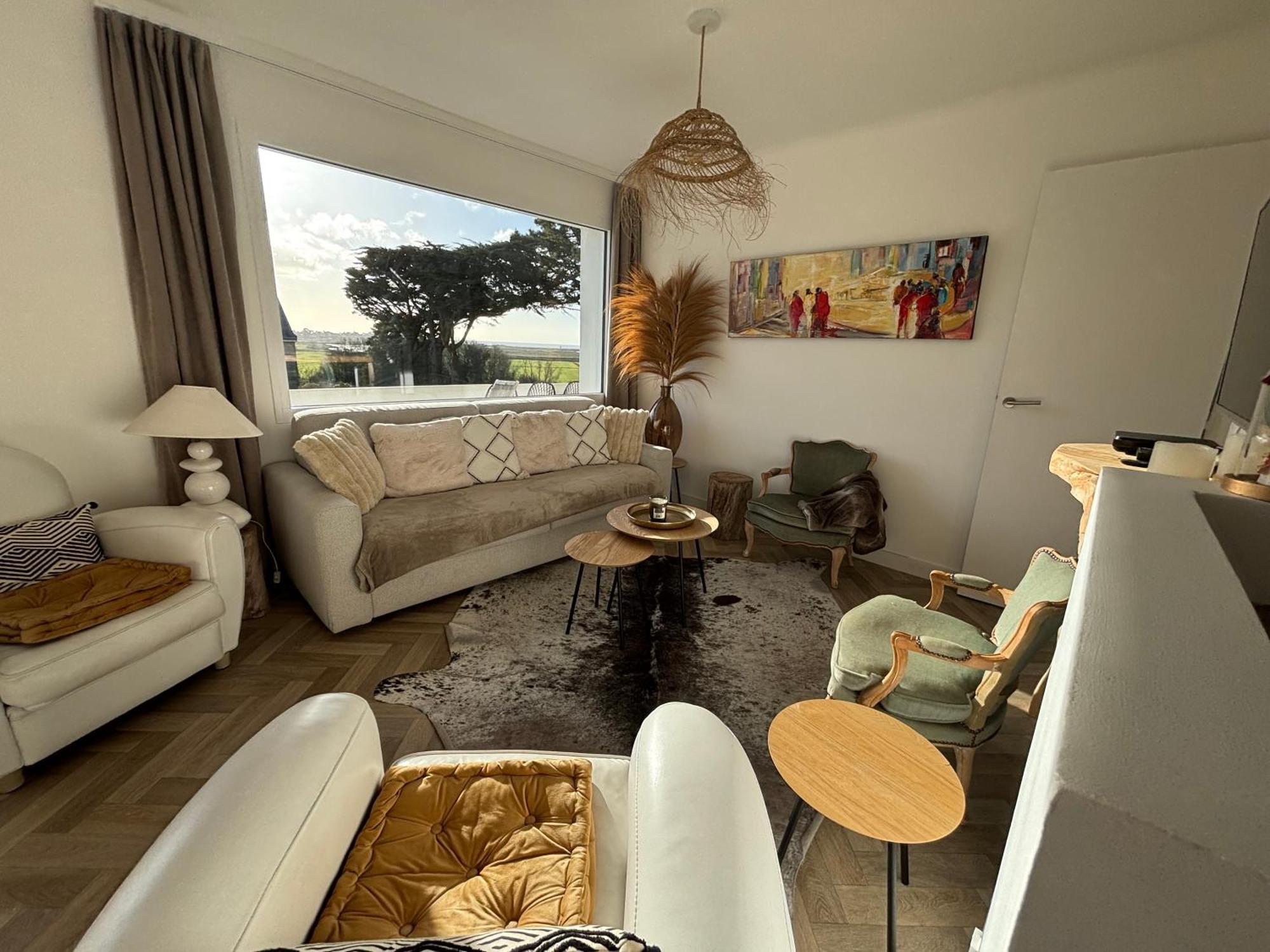 Villa Vieilles Vignes Vue Mer Billiers 外观 照片