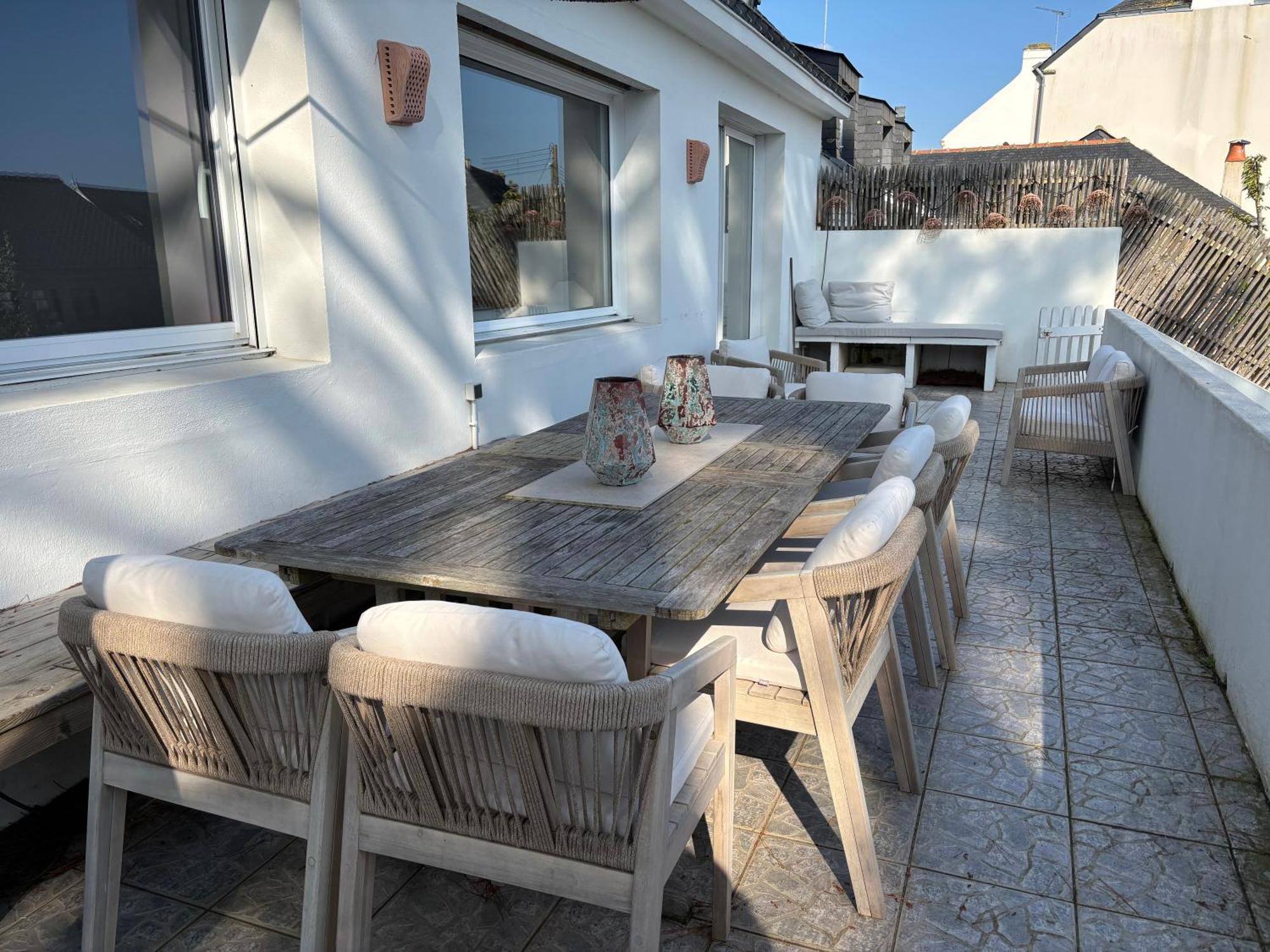 Villa Vieilles Vignes Vue Mer Billiers 外观 照片