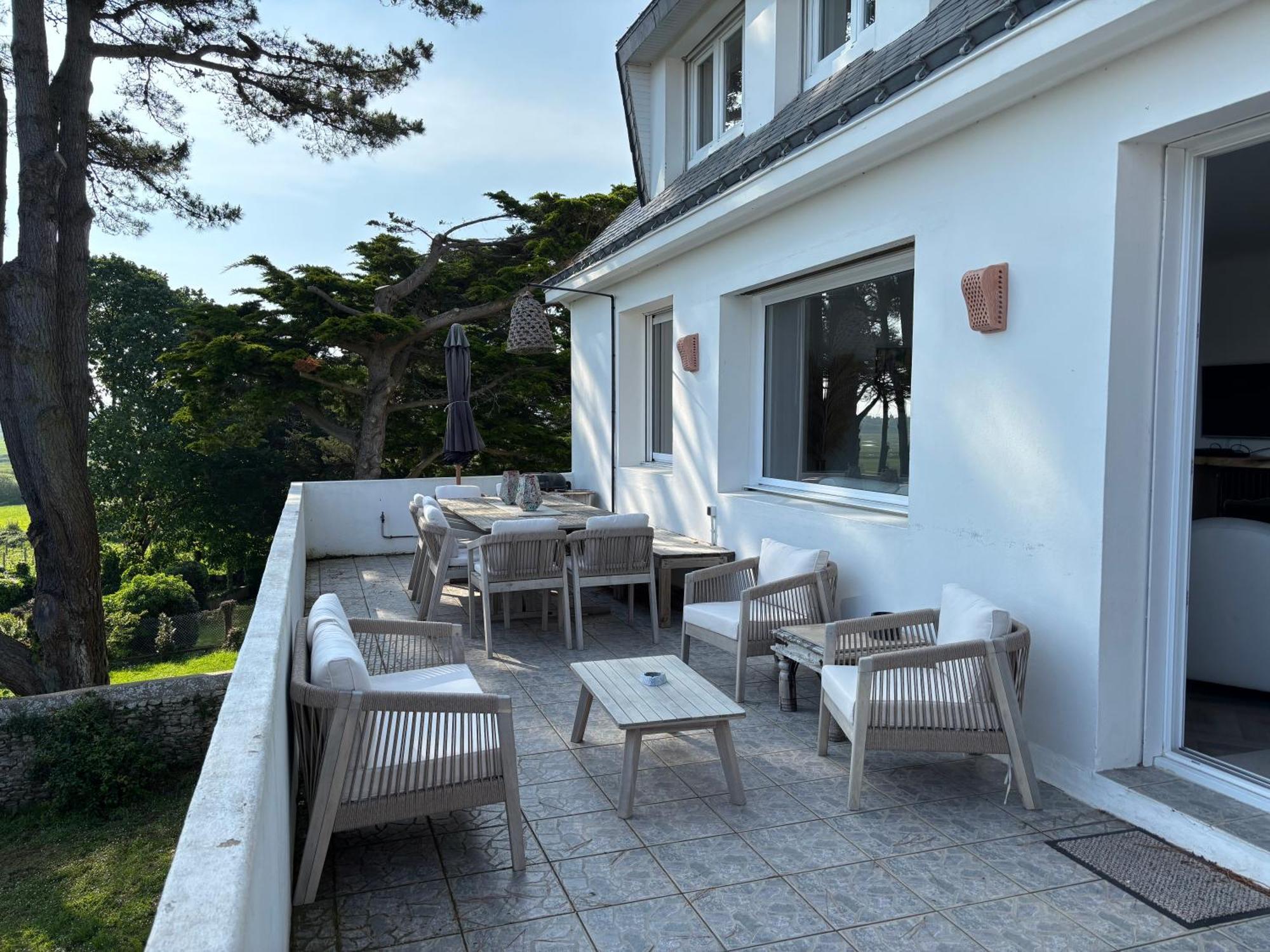 Villa Vieilles Vignes Vue Mer Billiers 外观 照片